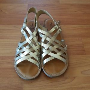 Gold Sandals